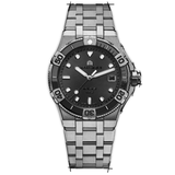 Maurice Lacroix Aikon Venturer Automatic Black Dial Silver Steel Strap Watch For Men - AI6057-SSL22-330-1 Authentic Buy Shop Now