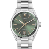 Tag Heuer Carrera Date Automatic 18K Green Dial Silver Steel Strap Watch for Women - WBN2312.BA0001 Authentic Buy Shop Now