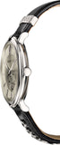Versace V-Circle Black Manifesto Courage Quartz Silver Dial Black Leather Strap Watch for Men - VBQ080017 Authentic Buy Shop Now