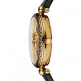 Versace Palazzo Empire Black Dial Black Leather Strap Watch for Women - VCO020017 Authentic Buy Shop Now