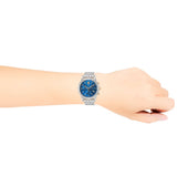Versace Sport Tech Chronograph Blue Dial Silver Steel Strap Watch for Men - VELT00219 Authentic Buy Shop Now