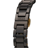 Versace DV One Mini Black Dial Black Steel Strap Watch for Women - VE9F00124 Authentic Buy Shop Now