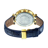 Versace V-Race Multifunction Quartz Blue Dial Blue Leather Strap Watch For Men - VEBV00219 Authentic Buy Shop Now