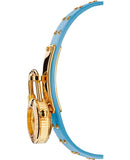 Versace Medusa Lock Icon Quartz White Dial Blue Leather Strap Watch for Women - VEDW00419 Authentic Buy Shop Now