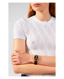 Versace Virtus Quartz Black Dial Black Leather Strap Watch for Women - VEHC00119 Authentic Buy Shop Now