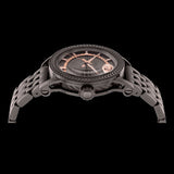 Versace Viamond Quartz Black Dial Grey Steel Strap Watch For Men - VEPO00520 Authentic Buy Shop Now