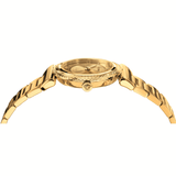 Versace V-Motif Gold Dial Gold Steel Strap Watch for Women - VERE00618 Authentic Buy Shop Now