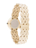 Versace V Flare Diamonds Silver Dial Gold Steel Strap Watch for Women - VEBN00918 Authentic Buy Shop Now