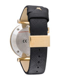 Versace V-Twist Black Dial Black Leather Strap Watch for Women - VELS00619 Authentic Buy Shop Now