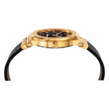 Versace Greca Black Dial Black Leather Strap Watch for Men - VEVI00220 Authentic Buy Shop Now