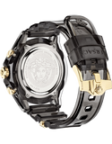 Versace Icon Active Chronograph Black Dial Black Steel Strap Watch for Men - VEZ700421 Authentic Buy Shop Now