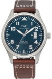 IWC Pilots Watch Mark XVII Edition Le Petit Prince Blue Dial Brown Leather Strap Watch for Men - IW326506 Authentic Buy Shop Now