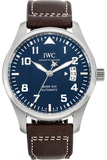 IWC Pilots Watch Mark XVII Edition Le Petit Prince Blue Dial Brown Leather Strap Watch for Men - IW326506 Authentic Buy Shop Now