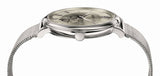 Versace V-Circle Silver Dial Silver Mesh Bracelet Watch for Men - VBQ060017 Authentic Buy Shop Now
