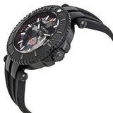 Versace V-Race Diver Black Dial Black Rubber Strap Watch for Men - VAB050016 Authentic Buy Shop Now