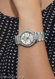 Guess Viva Quartz Silver Dial Silver Steel Strap Watch For Women - W0111l1 Authentic Buy Shop Now