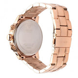 Guess Sunrise Quartz Rose Gold Dial Rose Gold Steel Strap Watch For Women - W0330L2 Authentic Buy Shop Now