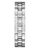 Guess Chelsea Mother of Pearl White Dial Silver Mesh Strap Watch For Women - W0647L1 Authentic Buy Shop Now