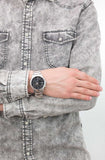 Guess Atlas Chronograph Black Dial Silver Steel Strap Watch For Men - W0668G3 Authentic Buy Shop Now