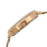 Guess Willow Crystal Blue Dial Rose Gold Mesh Bracelet Watch For Women - W0836L1 Authentic Buy Shop Now