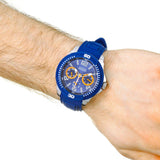 Guess Trade Blue Dial Blue Silicone Strap Watch for Men - W0967G2 Authentic Buy Shop Now