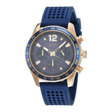 Guess Fleet Blue Dial Blue Rubber Strap Watch for Men - W0971G3 Authentic Buy Shop Now