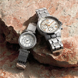 Guess Muse Quartz White Dial Silver Steel Strap Watch For Women - W1008l1 Authentic Buy Shop Now