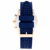 Guess Marina Multifunction White Dial Blue Rubber Strap Watch for Women - W1025L4 Authentic Buy Shop Now
