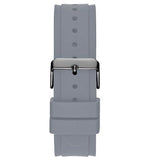 Guess Legacy Grey Dial Grey Silicone Strap Watch For Men - W1048G1 Authentic Buy Shop Now