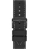 Guess Odyssey Quartz Black Dial Black Silicone Strap Watch For Men - W1108G3 Authentic Buy Shop Now