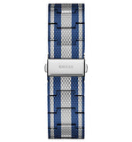 Guess Richmond Blue Dial Two Tone Mesh Bracelet Watch for Men - W1179G1 Authentic Buy Shop Now