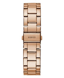 Guess G Twist Diamonds Rose Gold Dial Rose Gold Steel Strap Watch For Women - W1201L3 Authentic Buy Shop Now
