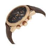 Guess Analog Chronograph Brown Dial Brown Leather Strap Watch For Men - W14052G2 Authentic Buy Shop Now
