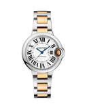 Cartier Ballon Bleu de Cartier Silver Dial Two Tone Steel Strap Watch for Women - W2BB0030 Authentic Buy Shop Now