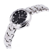 Tag Heuer Link Quartz Diamonds Black Dial Silver Steel Strap Watch for Women - WAT1410.BA0954 Authentic Buy Shop Now