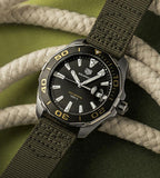 Tag Heuer Aquaracer Black Dial Khakhi Green NATO Strap Watch for Men - WAY101E.FC8222 Authentic Buy Shop Now