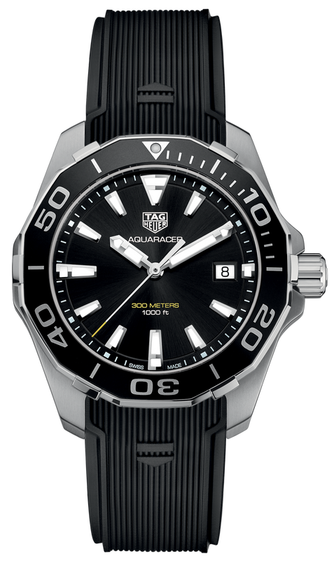 Tag Heuer Aquaracer Black Dial Watch for Men - WAY111A.FT6151 Authentic Buy Shop Now