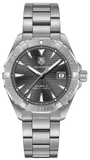 Tag Heuer Aquaracer Automatic Anthracite Grey Dial Silver Steel Strap Watch for Men - WAY2113.BA0928 Authentic Buy Shop Now