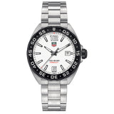 Tag Heuer Formula 1 White Dial Silver Steel Strap Watch for Men - WAZ1111.BA0875 Authentic Buy Shop Now