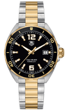Tag Heuer Formula 1 Quartz Black Dial Two Tone Steel Strap Watch for Men - WAZ1121.BB0879 Authentic Buy Shop Now