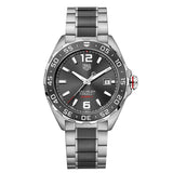 Tag Heuer Formula 1 Calibre 5 Anthracite Dial Two Tone Steel Strap Watch for Men - WAZ2011.BA0843 Authentic Buy Shop Now
