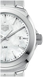 Tag Heuer Link Quartz Mother of Pearl Dial Silver Steel Strap Watch for Women - WBC1310.BA0600 Authentic Buy Shop Now