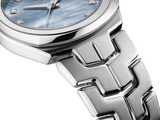 Tag Heuer Link Quartz Diamonds Blue Mother of Pearl Dial Silver Steel Strap Watch for Women - WBC1313.BA0600 Authentic Buy Shop Now