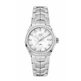 Tag Heuer Link Quartz Diamonds Mother of Pearl Dial Silver Steel Strap Watch for Women - WBC1316.BA0600 Authentic Buy Shop Now