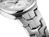 Tag Heuer Link Quartz Diamonds Mother of Pearl Dial Silver Steel Strap Watch for Women - WBC1316.BA0600 Authentic Buy Shop Now