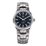 Tag Heuer Link Quartz Black Dial Silver Steel Strap Watch for Women - WBC2110.BA0603 Authentic Buy Shop Now