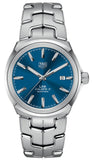 Tag Heuer Link Automatic Blue Dial Silver Steel Strap Watch for Men - WBC2112.BA0603 Authentic Buy Shop Now