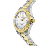 Tag Heuer Aquaracer White Mother of Pearl Dial Two Tone Steel Strap Watch for Women - WBD1322.BB0320 Authentic Buy Shop Now
