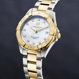 Tag Heuer Aquaracer White Mother of Pearl Dial Watch for Women - WBD1322.BB0320 Authentic Buy Shop Now