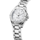 Tag Heuer Aquaracer Diamonds Mother of Pearl Dial Silver Steel Strap Watch for Women - WBD1414.BA0741 Authentic Buy Shop Now